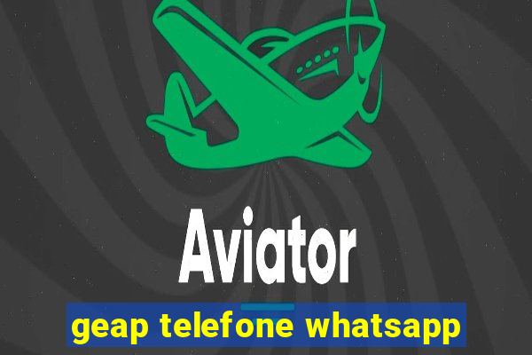 geap telefone whatsapp